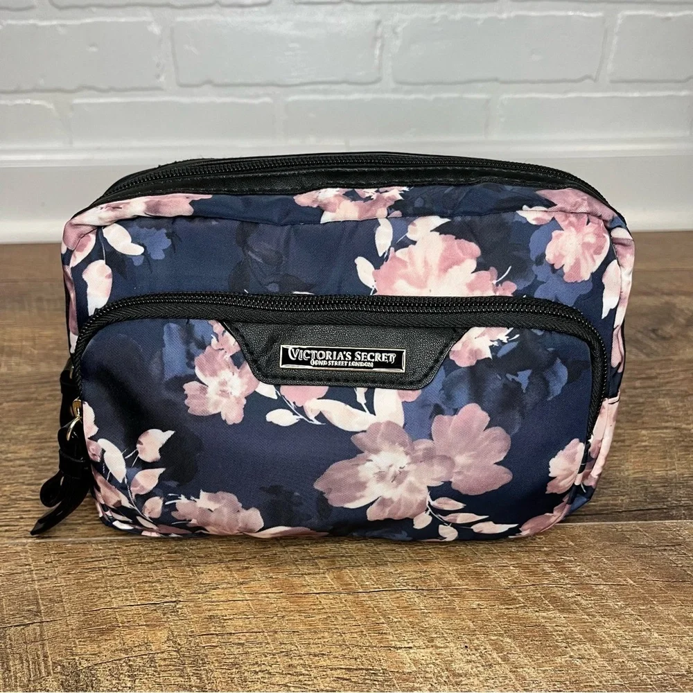 Victoria’s Secret Glam Makeup Bag Carryall Bond Street London Bag - Picture 2 of 16